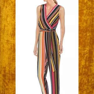Two by Vince Camuto Multicolor Striped Jumpsuit